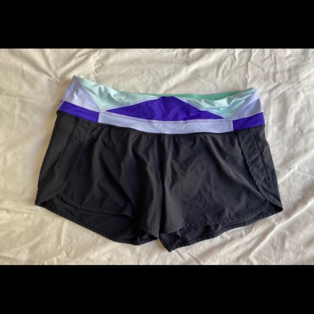 Lululemon Black Running Shorts 8